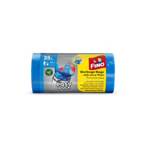 Vrece FINO Easy Pack 35L/30ks modré
