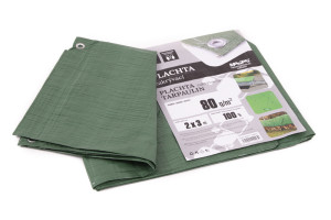 Plachta 2x3m -  80gr zelená