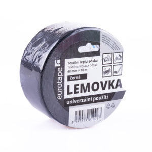 Páska lemovacia čierna 48mmx10m